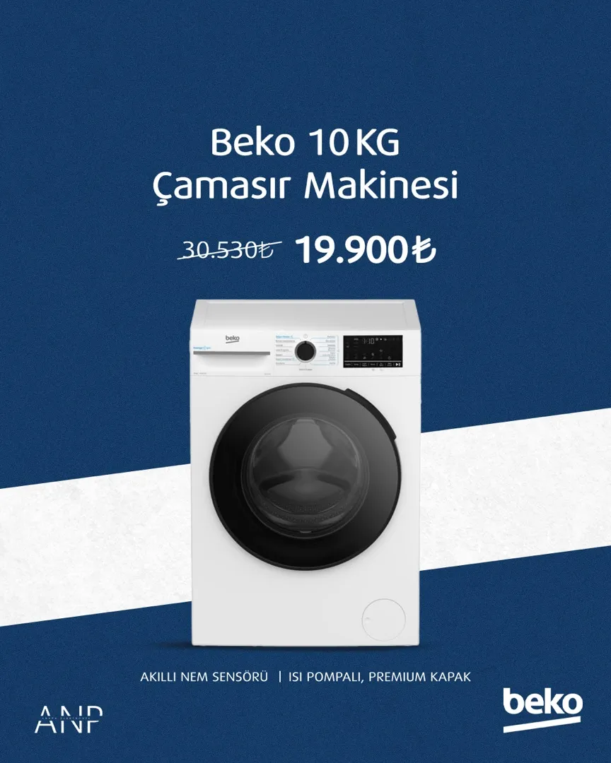 Beko 10 kg camasir makinesi — Beko