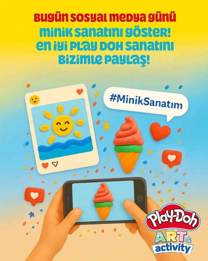 Playdoh sosyal medya 3 — Play-Doh Kırtasiye