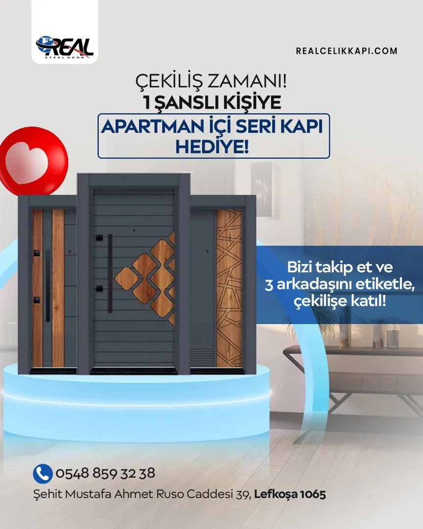Real celik kapi sosyal medya 1 — Real Çelik Kapı