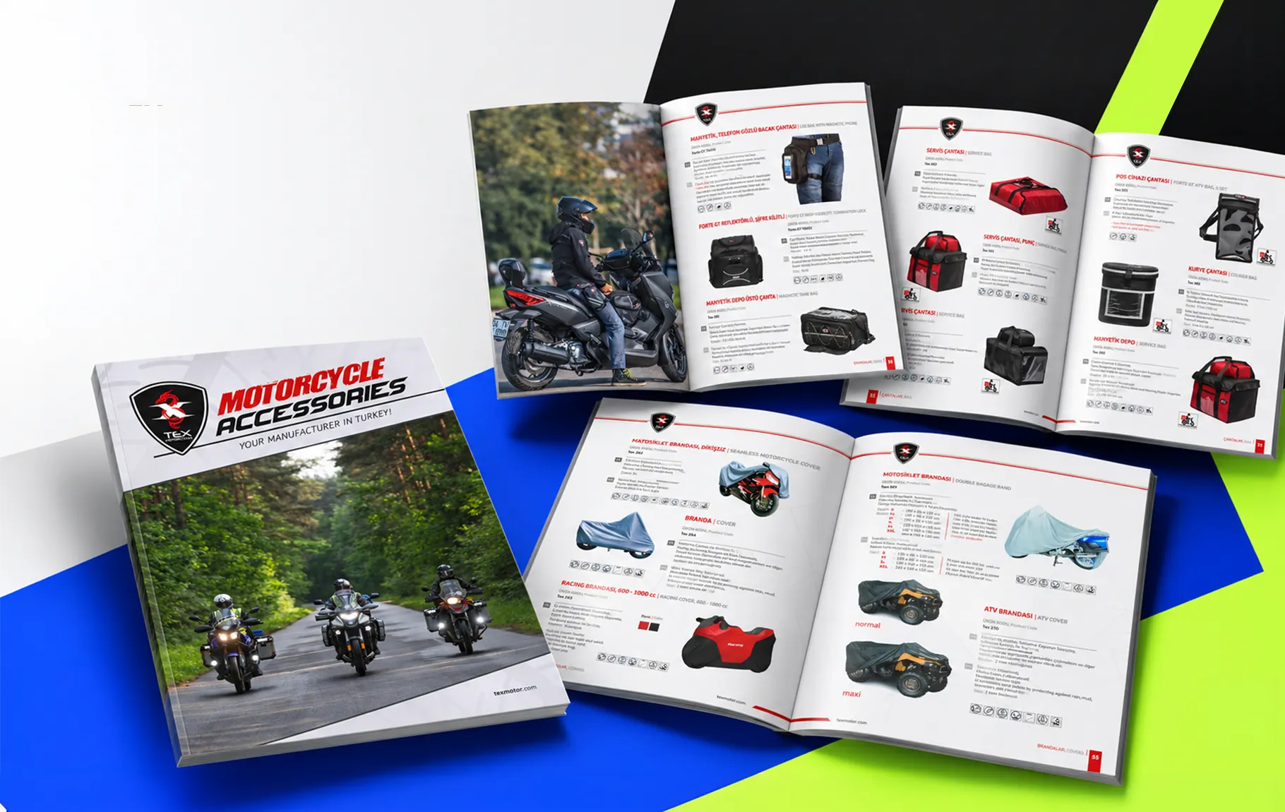 Tex Motor Katalog — New Matter case study